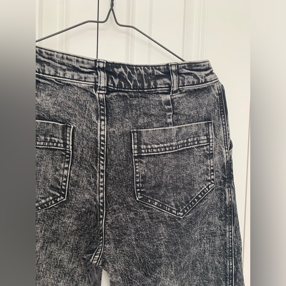 Michael Kors black/grey mom fit jeans size 4 - Picture 6 of 10